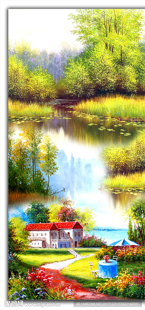 油画风景