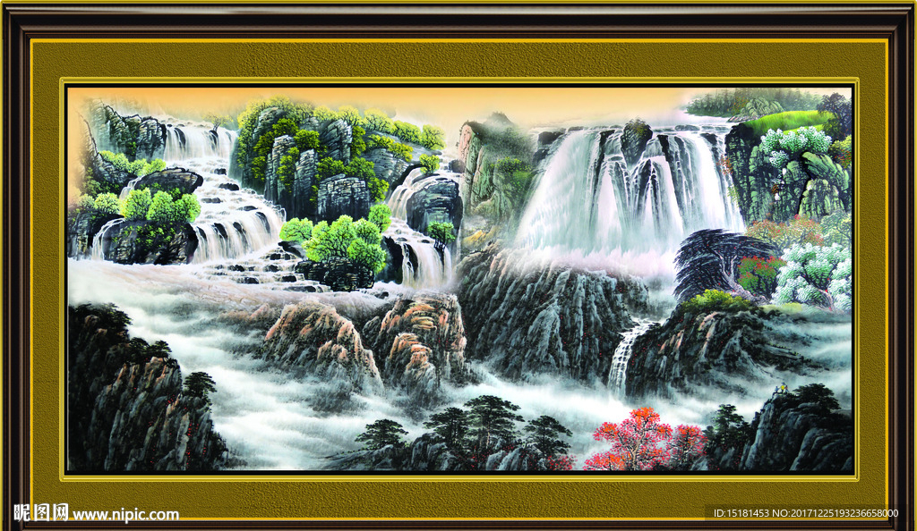 山水国画