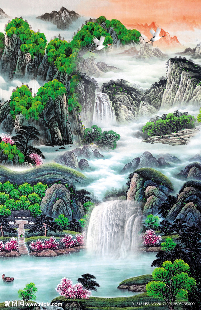 山水国画