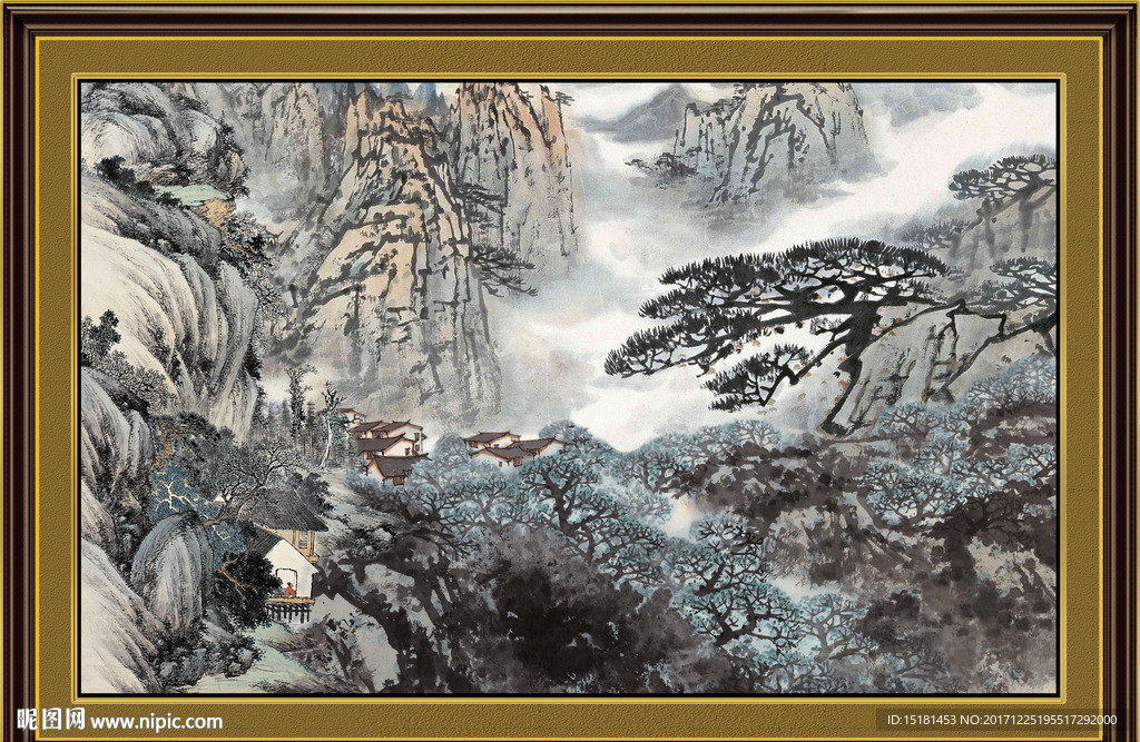 水墨国画