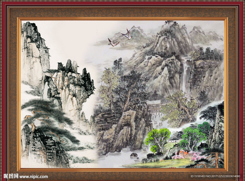 水墨国画