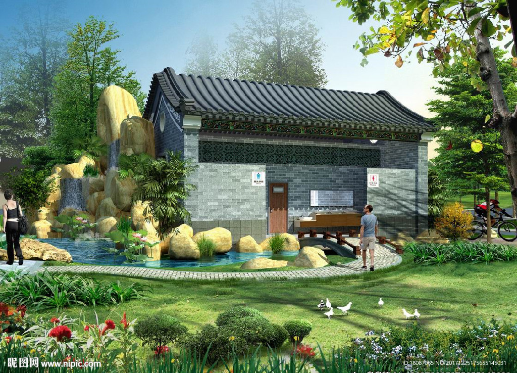 园林景观 住宅景观 园林效果图