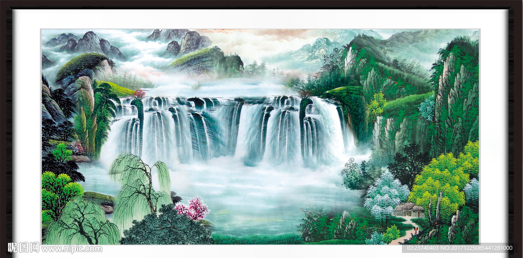 山水国画