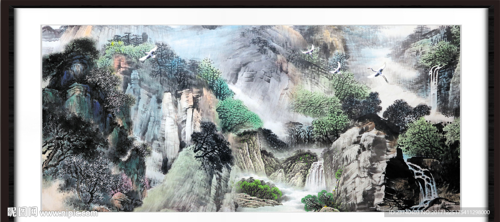 国画山水