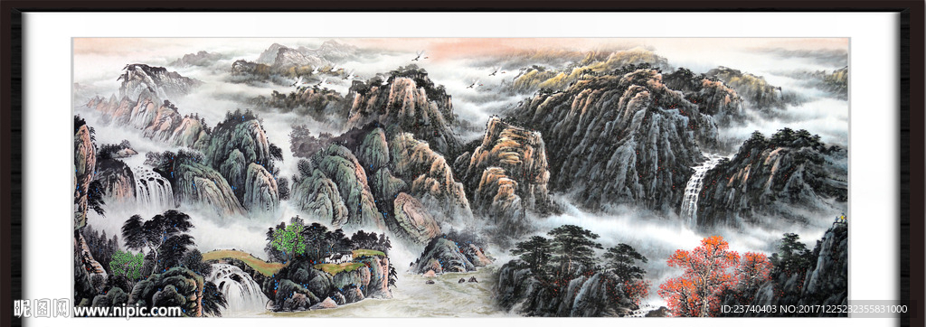 国画山水