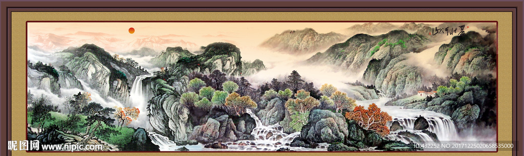 山水画