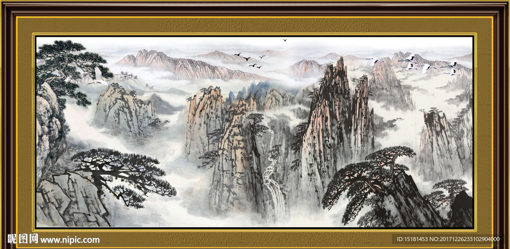 水墨国画