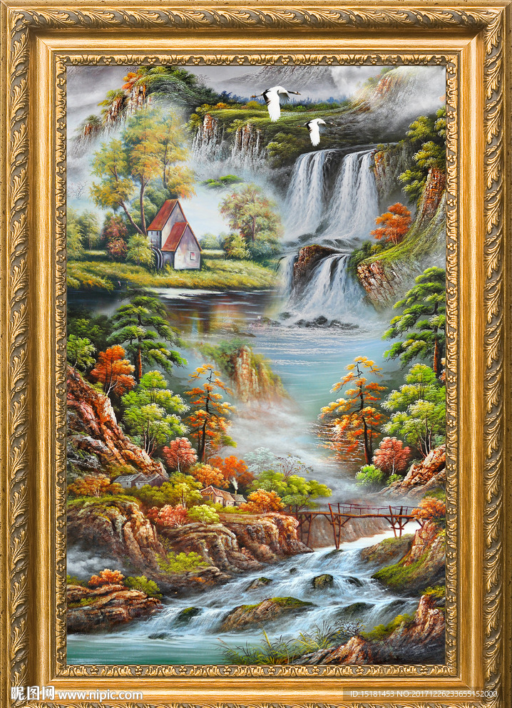油画风景