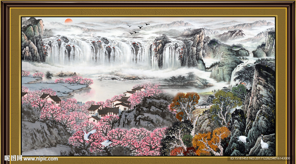 国画山水
