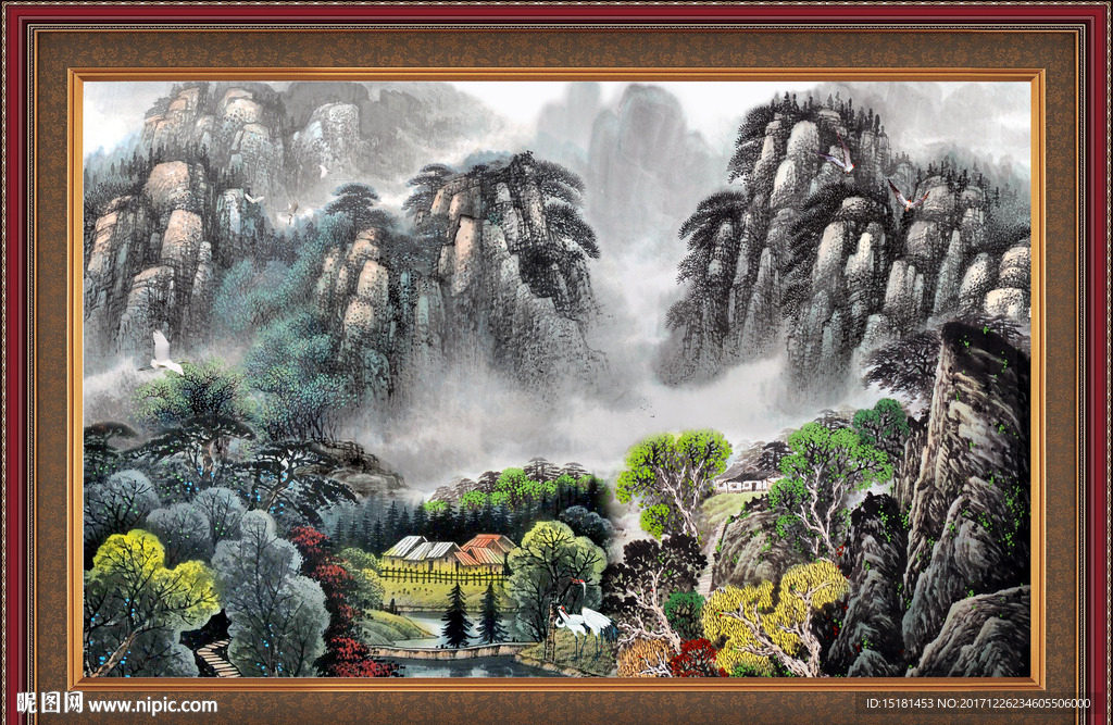 水墨国画