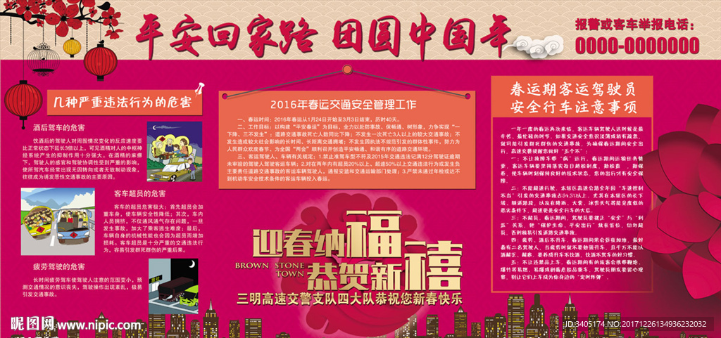 春运宣传栏