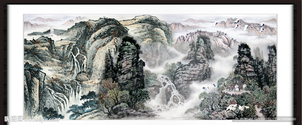 国画山水