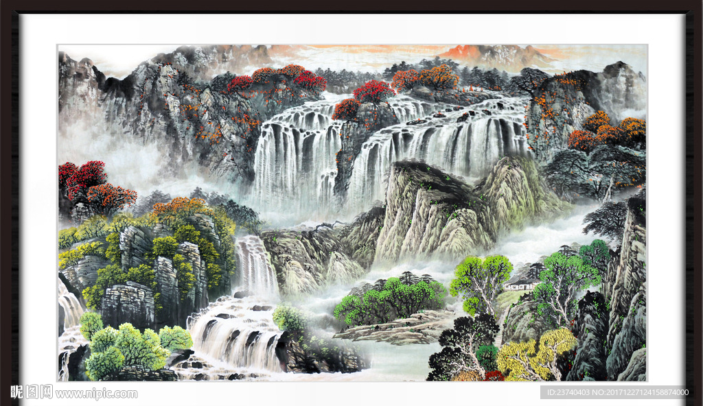 国画山水