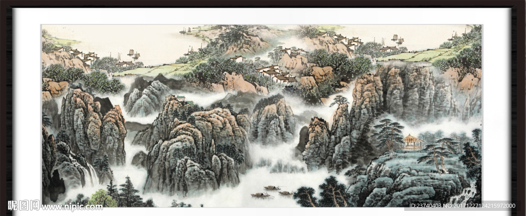国画山水