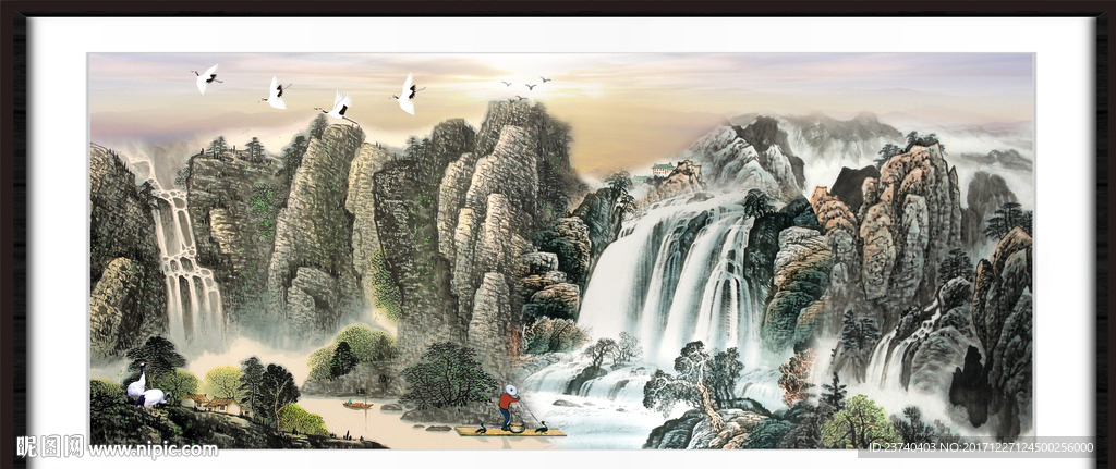 国画山水