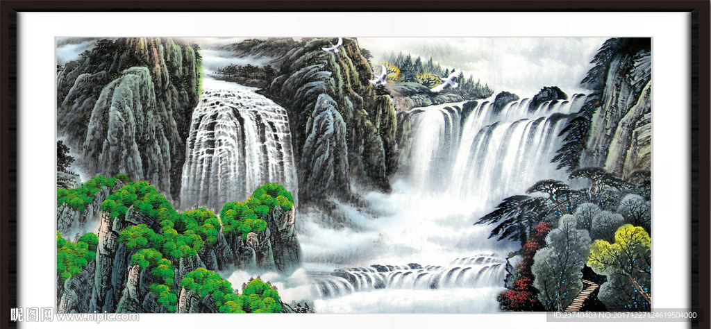 国画山水