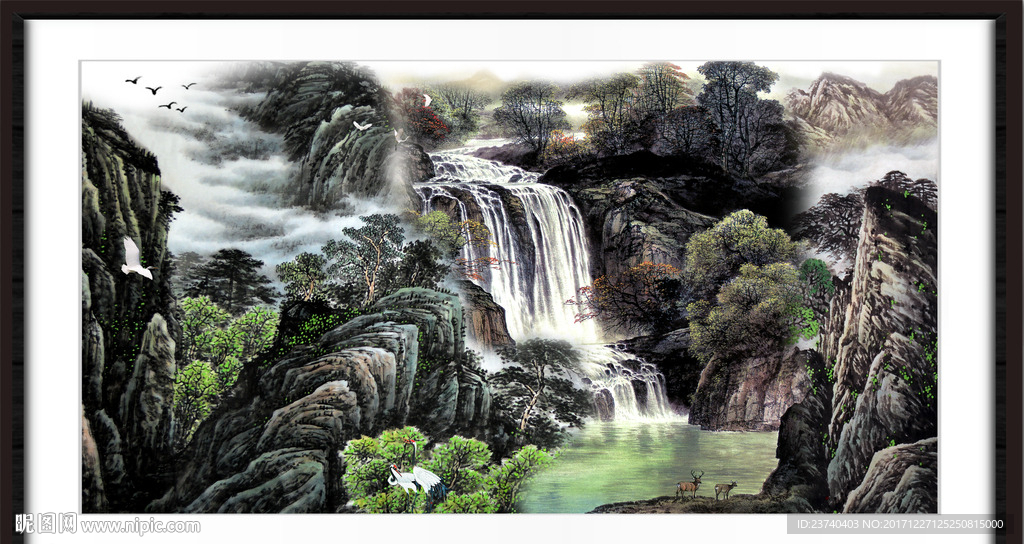 国画山水