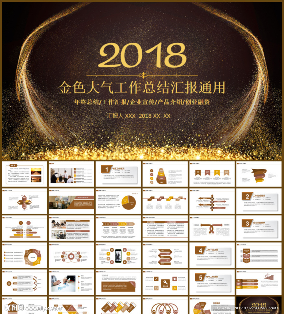 工作总结汇报ppt