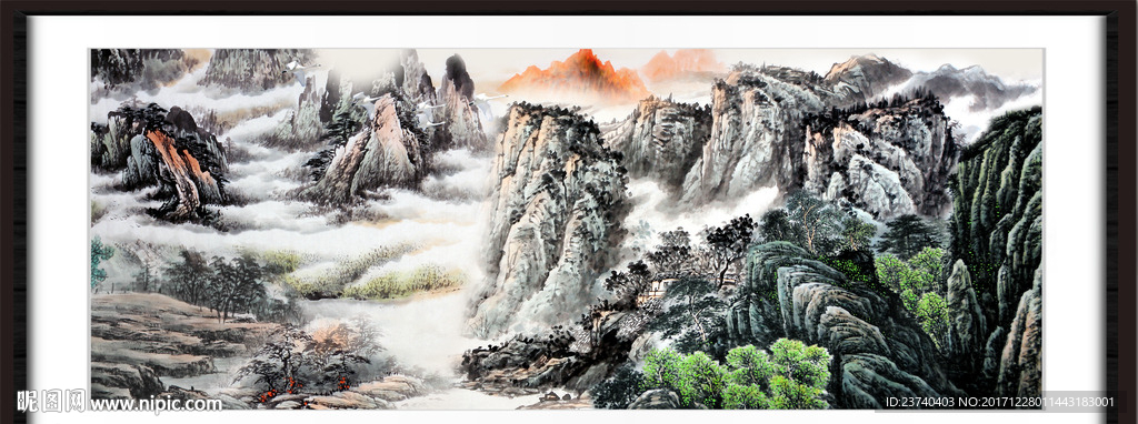 国画山水