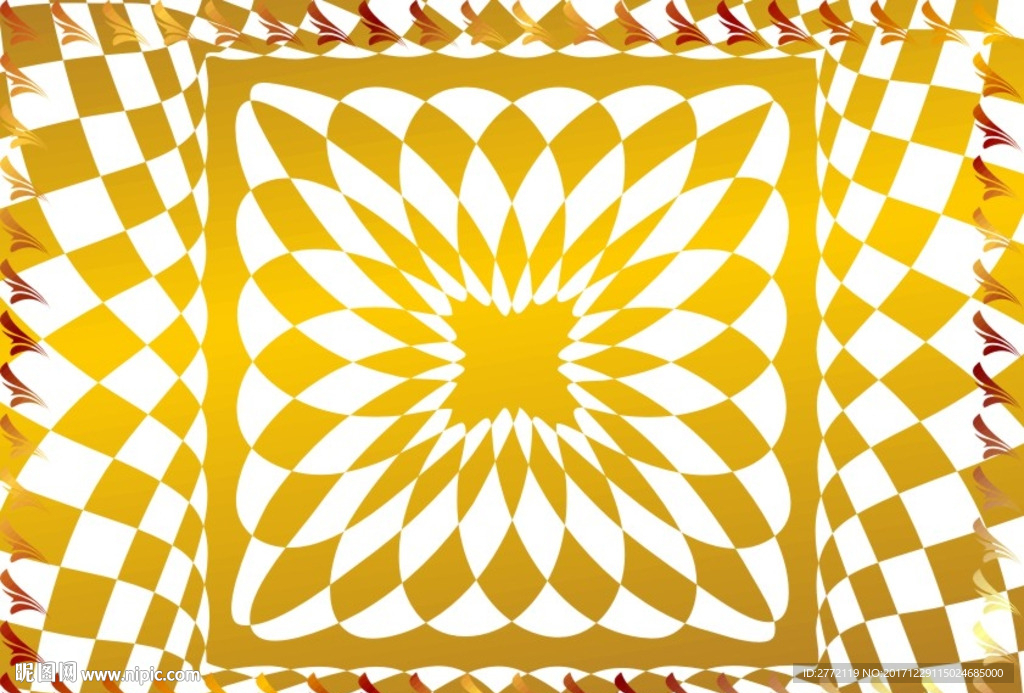 金星子 防伪证书纹