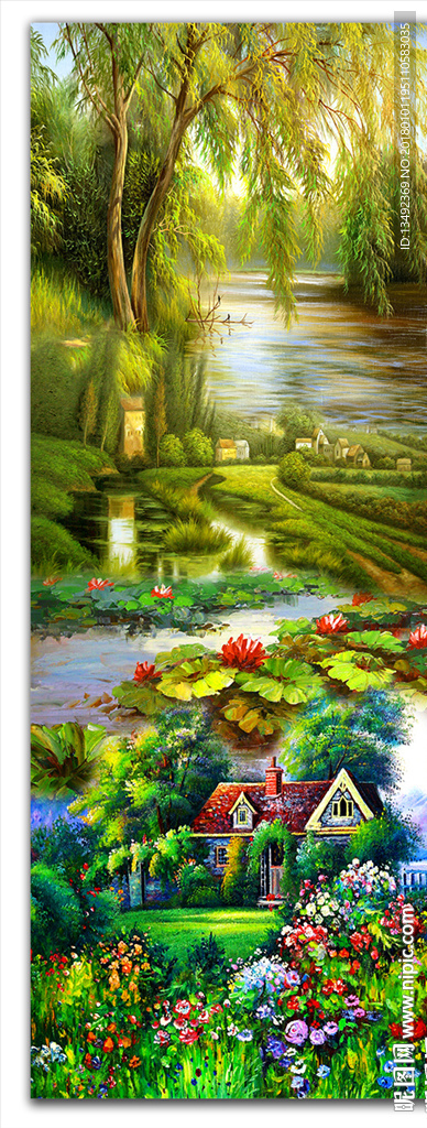 油画 风景