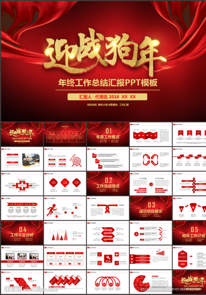 工作总结汇报ppt