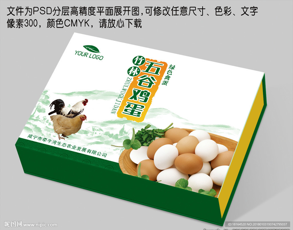 鸡蛋包装 (平面图)