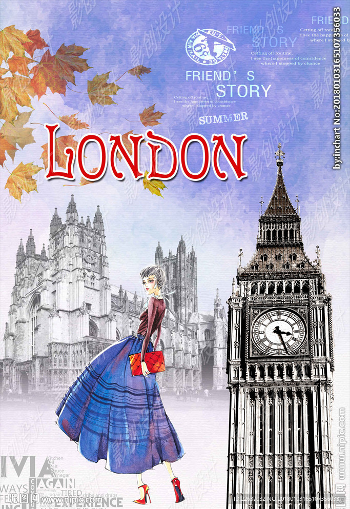 欧美风格装饰画