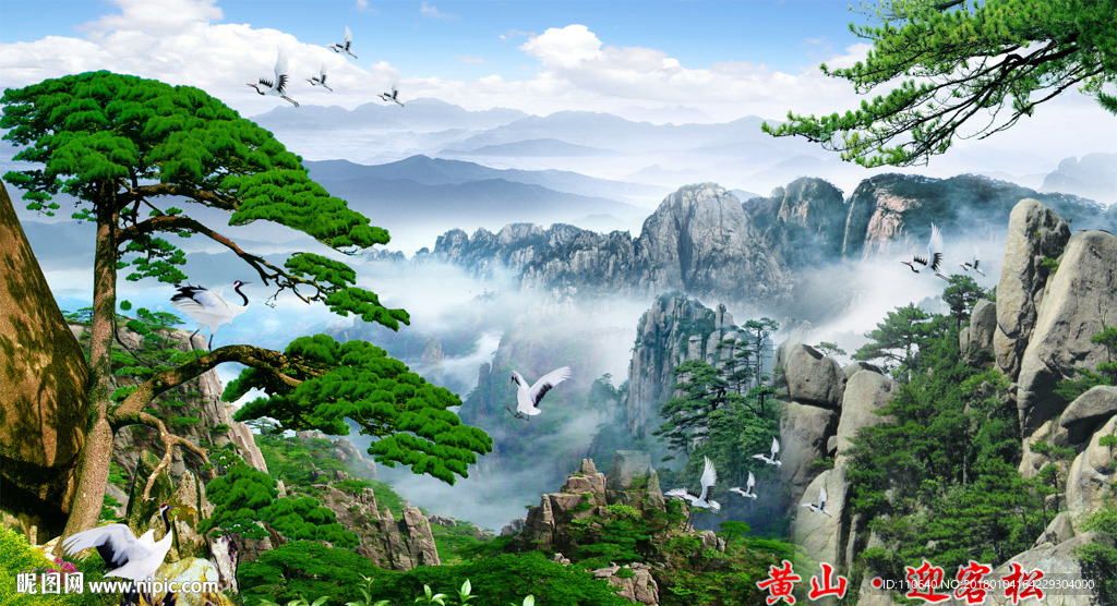 迎客松