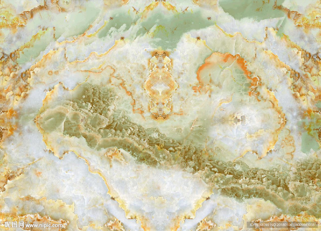 绿色翡翠大理石纹理石纹背景墙