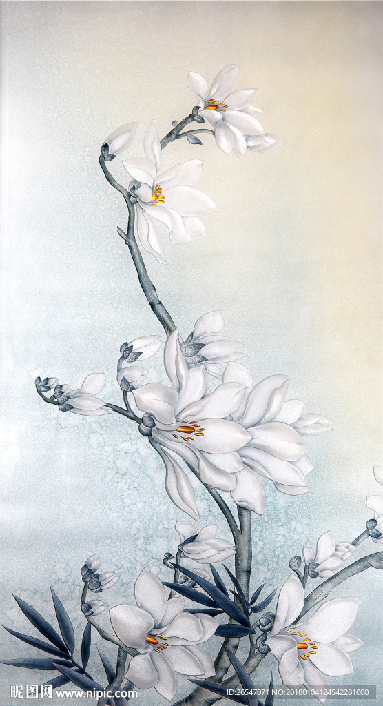 玉兰花开