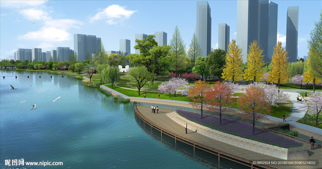 沿江风光带景观设计