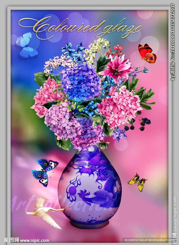 玫瑰花 牡丹花