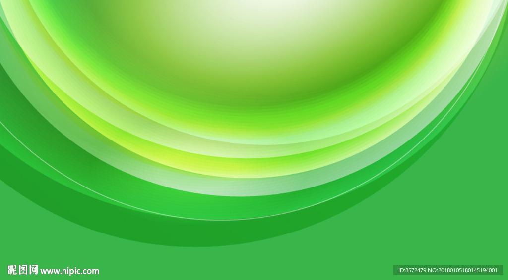 绿色曲线背景