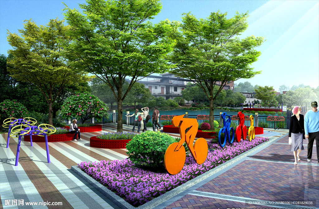 园林景观 住宅景观 园林效果图