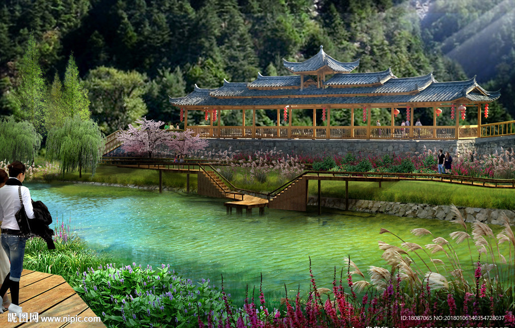 园林景观 住宅景观 园林效果图