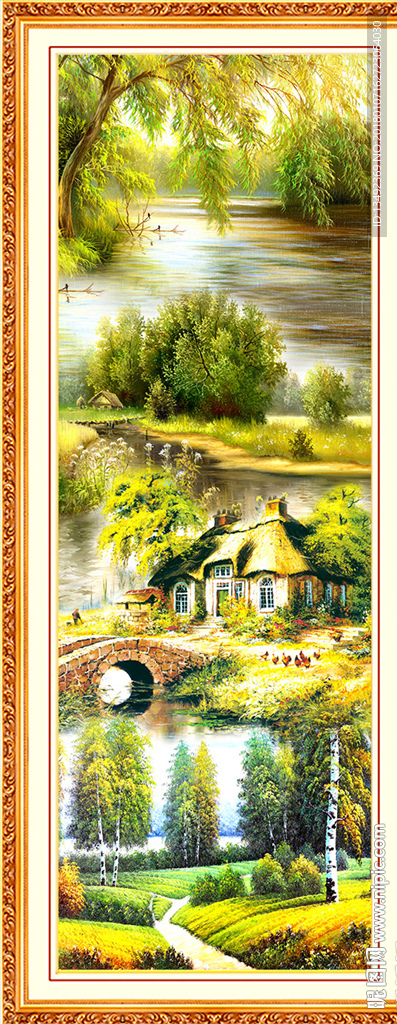 油画 风景