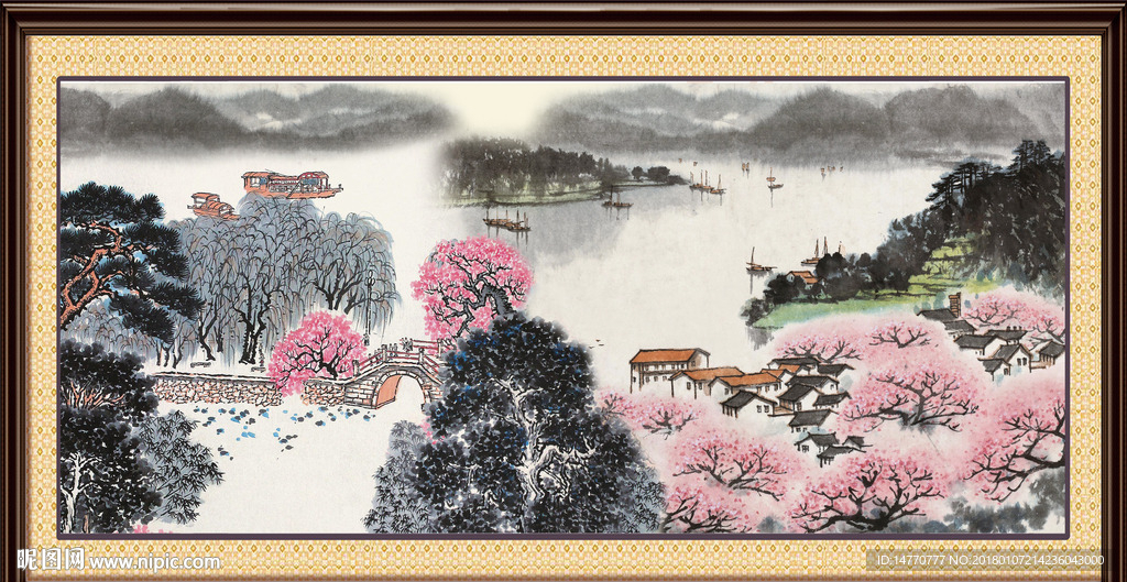 国画风景