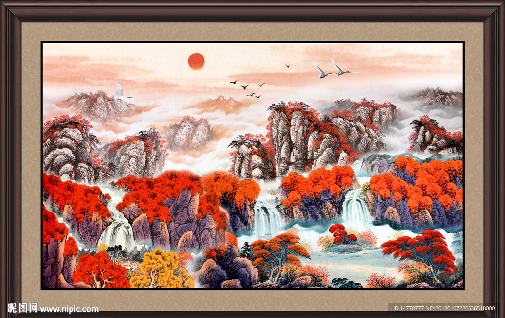 国画山水