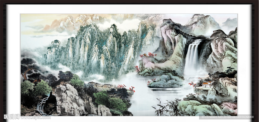 国画山水