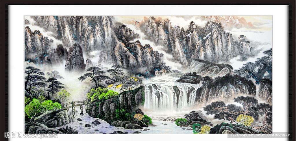 国画山水