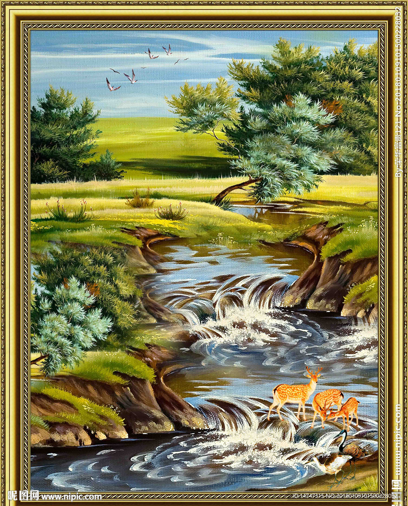 风景油画