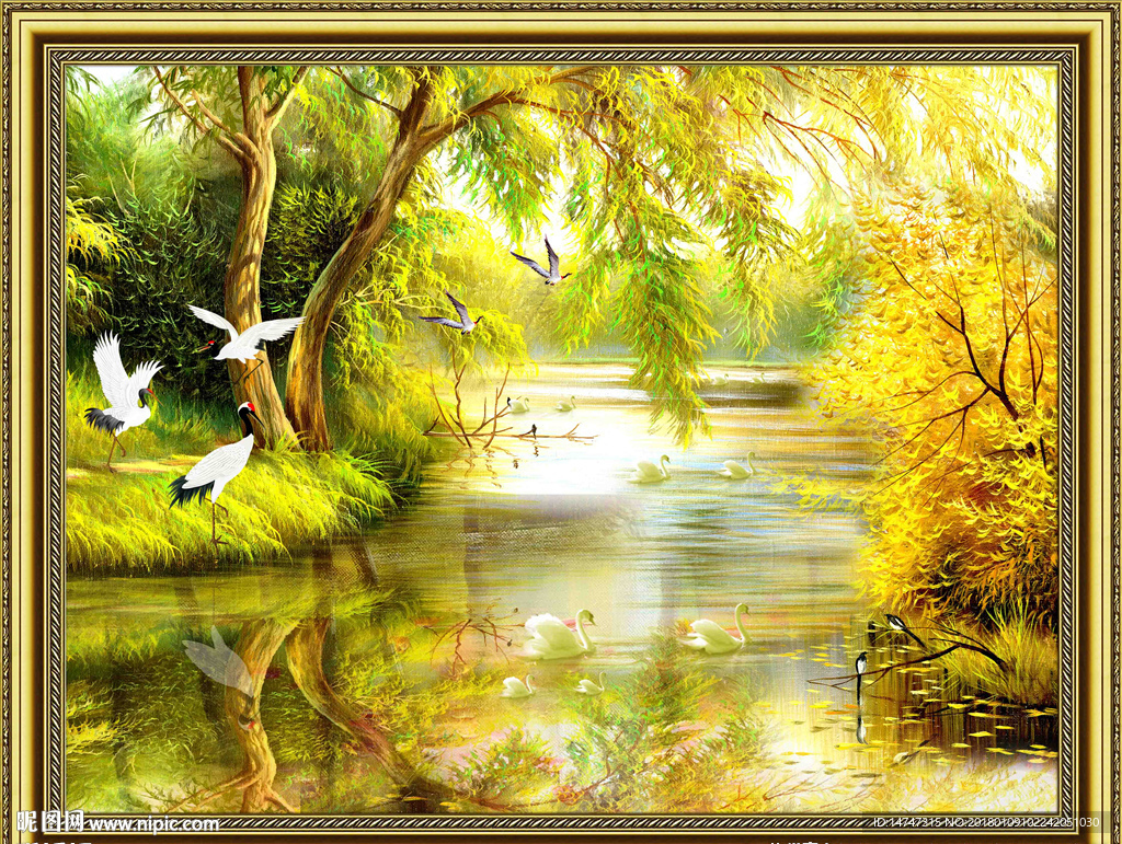 风景油画