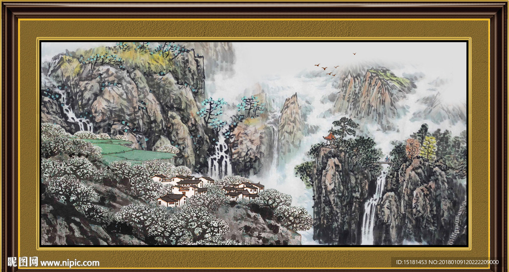 水墨国画