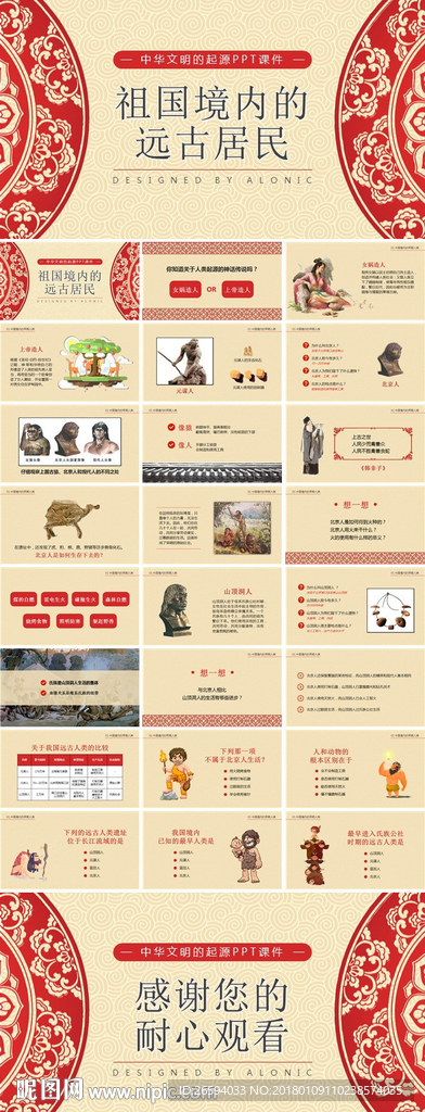 中华文化文明的起源PPT