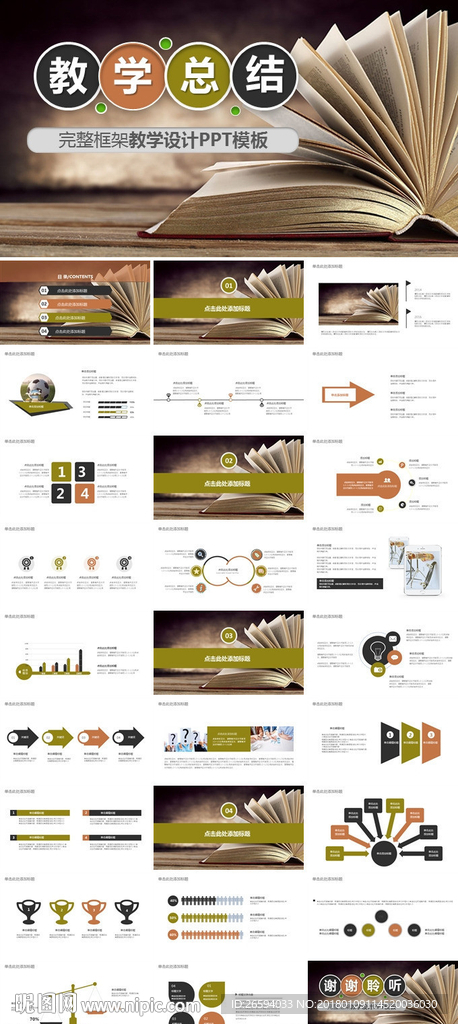 教师教学教育培训总结课件PPT