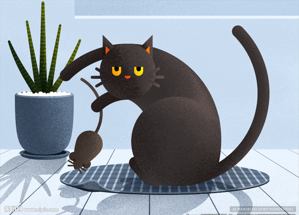 猫抓老鼠