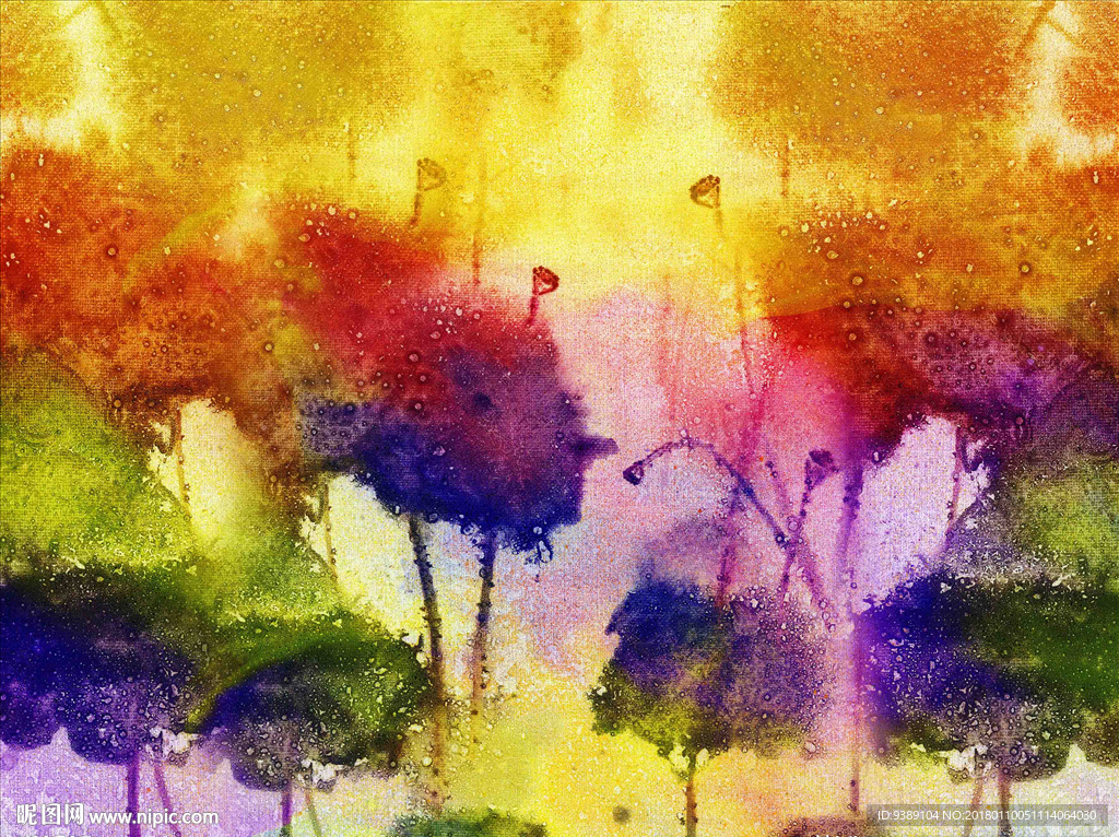 唯美油画