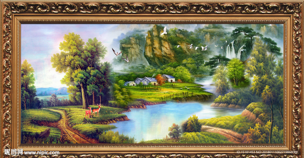 风景油画