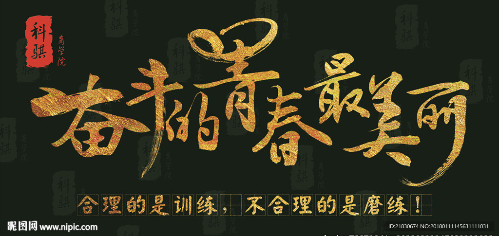 奋斗的青春